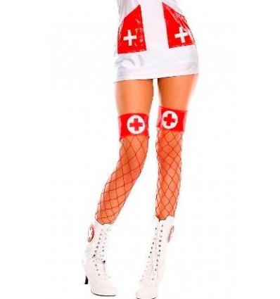 Nurse Fence Thigh Highs