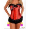 Lace edged Corset (3 colours)