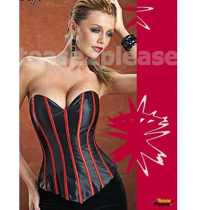 Red Striped Corset