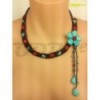 Smarty Necklace with Flower