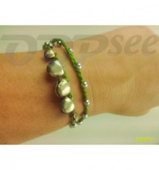 Green Belly Dance Bracelet / Anklet