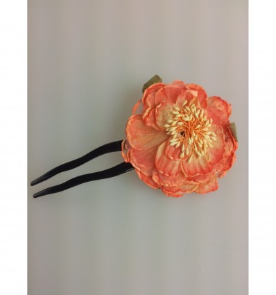 Red Flower Hairclip