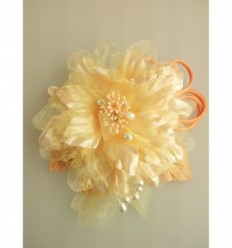 Peach Flower Hairclip