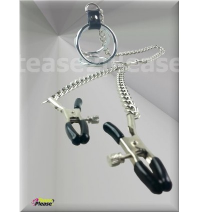 Alligator Clamps with Tripple cock Ring