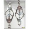 Clover Nipple clamps with pearls