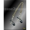 Alligator clamps with pearls