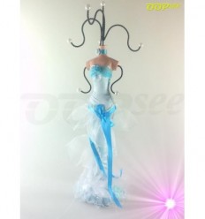 Striking Blue Big Jewellery Doll