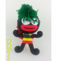 Reggae Woman Key Chain