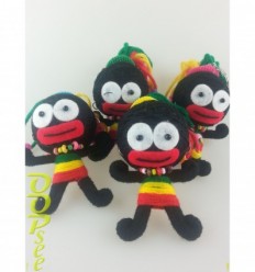 Reggae Girl Key Chain