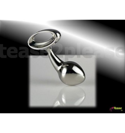 Silver steel Prostate Butt Plug