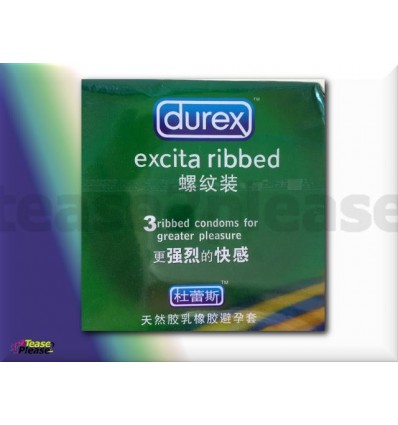 Durex Excita Ribbed Condoms