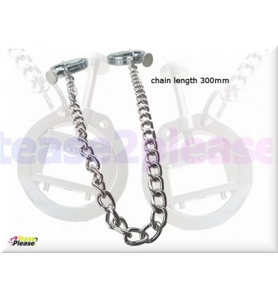 Circular Nipple Clamps with chain