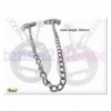 Circular Nipple Clamps with chain