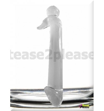 Smooth Seahorse Glass Dildo