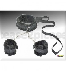 Neoprene Handcuffs and Collar