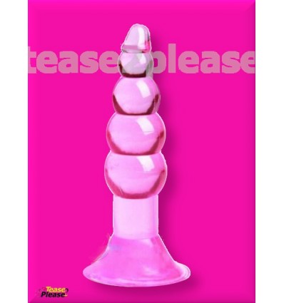Beaded Silicone Anal Cone