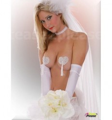 Sweetheart Pearl Bridal Pasties