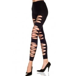 Opaque reversible Ripped Leggings